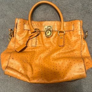 Michael Kors brown shoulder bag